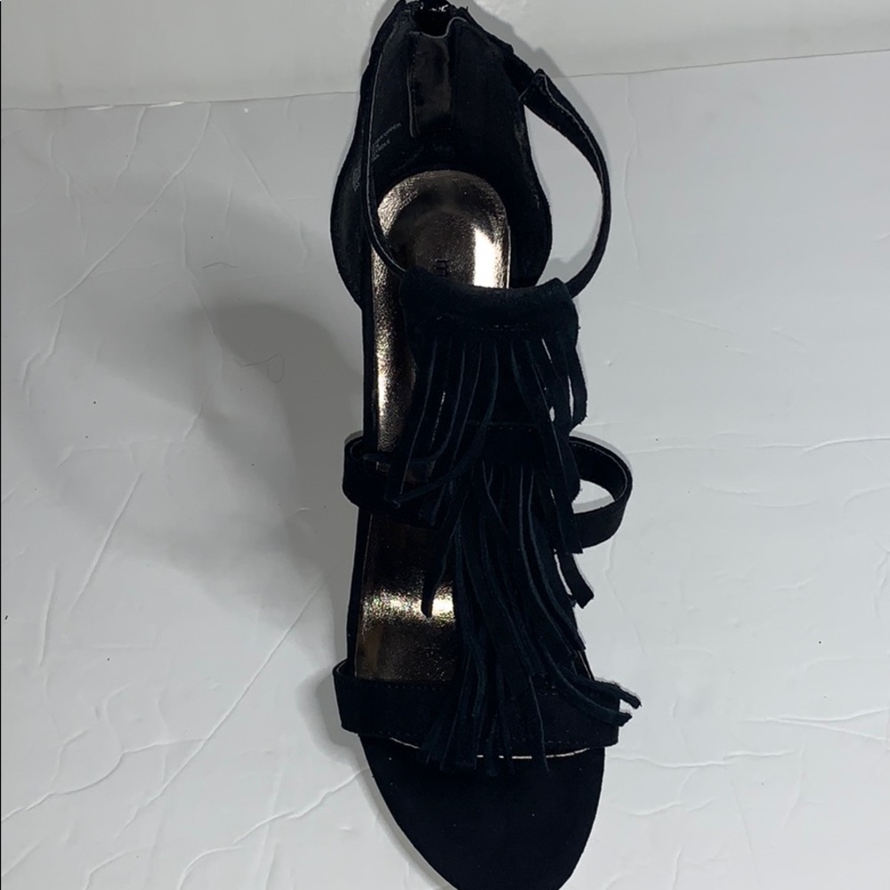 Madden Girl Black strapped heel